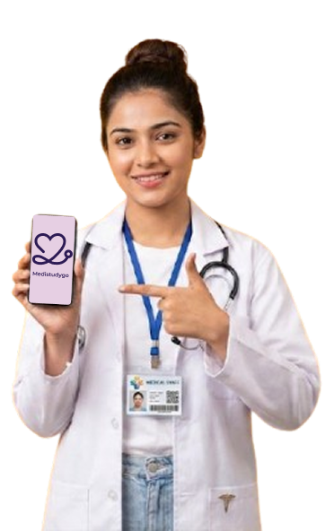 Doctor holding a phone